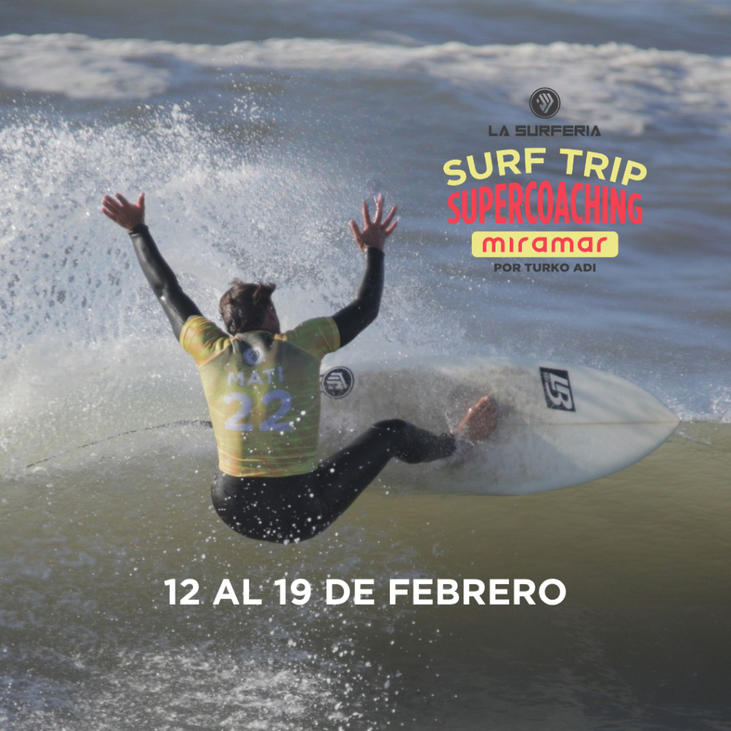 Super Coaching, Surf en miramar, clases avanzadas