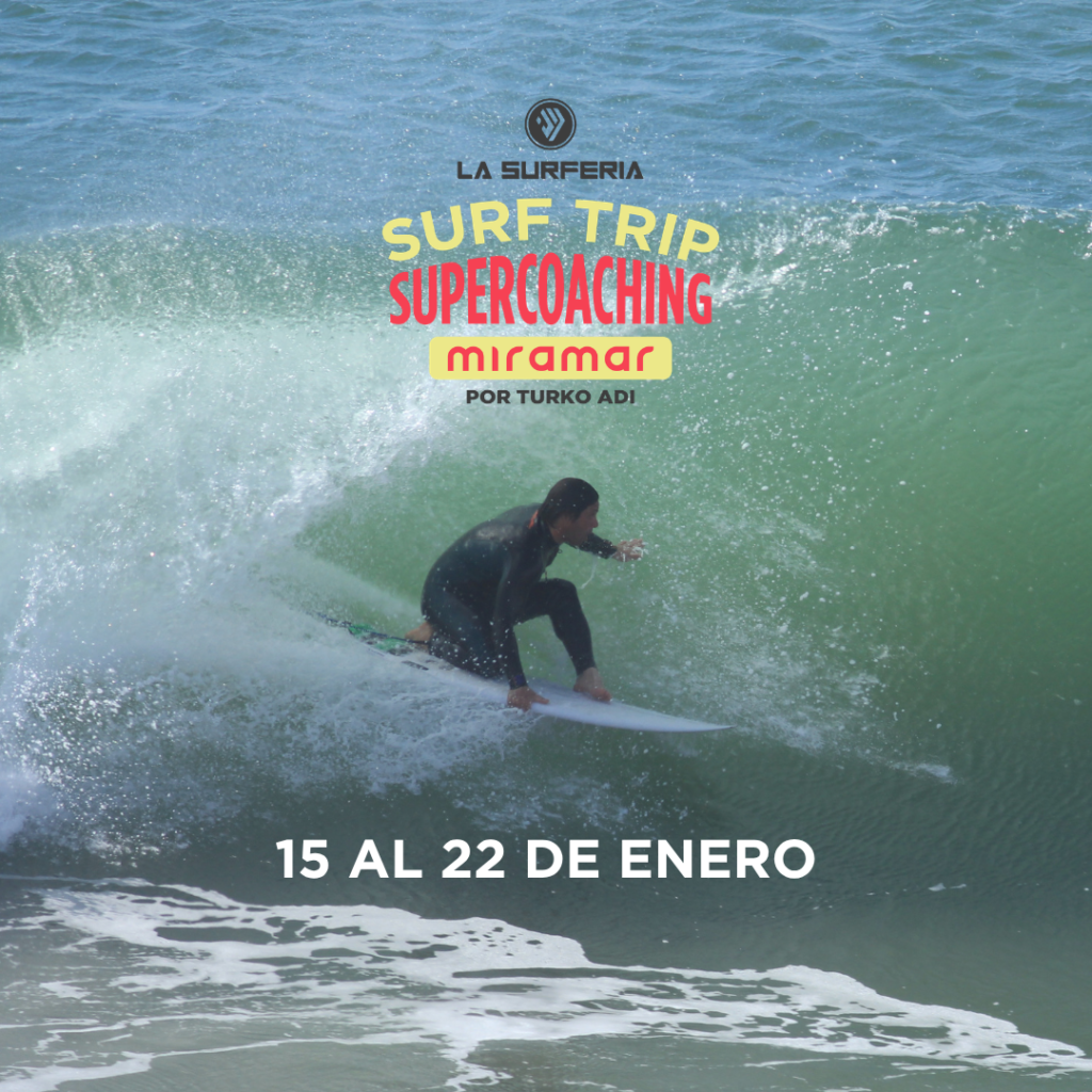 Super Coaching, Surf en miramar, clases avanzadas